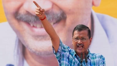 Former Delhi chief minister and AAP national convener Arvind Kejriwal speaks during the 'Janta Ki Adalat' programme, in New Delhi, Sunday. (PTI Photo/Shahbaz Khan) Former Delhi chief minister and AAP national convener Arvind Kejriwal speaks during the 'Janta Ki Adalat' programme, in New Delhi, Sunday. (PTI Photo/Shahbaz Khan)