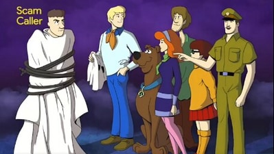 A still from Delhi police's new 'Scooby Doo' campaign. (X) A still from Delhi police's new 'Scooby Doo' campaign. (X)