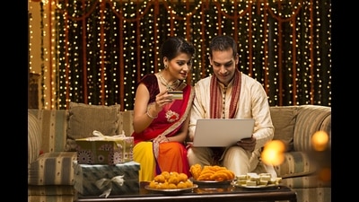 Scroll down your smartphone or skim through your morning papers, the Navratri and Durga Pujo narratives come dressed as a consumerist sensory overload. (iStock) Scroll down your smartphone or skim through your morning papers, the Navratri and Durga Pujo narratives come dressed as a consumerist sensory overload. (iStock)