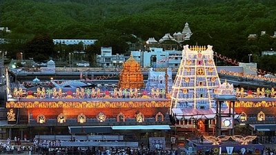 The Tirumala Tirupati Devasthanams (TTD) have dismissed claims by devotees that insects were found in the prasad (PTI) (HT_PRINT) The Tirumala Tirupati Devasthanams (TTD) have dismissed claims by devotees that insects were found in the prasad (PTI) (HT_PRINT)