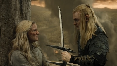 A still from The Lord of the Rings: The Rings of Power season two.