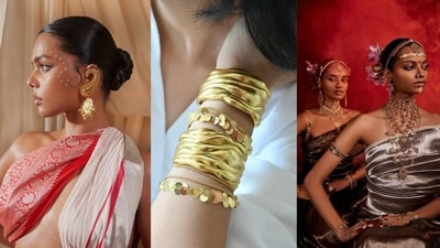 Jewellery designs to emulate this Navratri for your pandal-hopping looks. (Photos: Instagram) Jewellery designs to emulate this Navratri for your pandal-hopping looks. (Photos: Instagram)