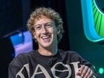 Mark Zuckerberg, chief executive officer of Meta Platforms Inc., during the Acquired LIVE event at the Chase Center in San Francisco, California, US.