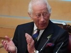 Britain's King Charles applauds as he attends a celebration marking the 25th anniversary of the Scottish Parliament, in Edinburgh, Scotland