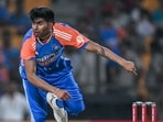 India's Mayank Yadav bowls during the first Twenty20 cricket match between India and Bangladesh at the Shrimant Madhavrao Scindia Cricket Stadium in Gwalior on October 6, 2024. India's Mayank Yadav bowls during the first Twenty20 cricket match between India and Bangladesh at the Shrimant Madhavrao Scindia Cricket Stadium in Gwalior on October 6, 2024.