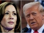 U.S. Vice President Kamala Harris in Milwaukee, and former U.S. President Donald Trump in Bedminster, REUTERS/Marco Bello, Jeenah Moon/File Photo (REUTERS)