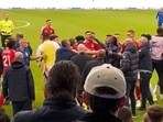 Nicolas Jackson appeared to slap Nottingham Forest rival during mass brawl Nicolas Jackson appeared to slap Nottingham Forest rival during mass brawl