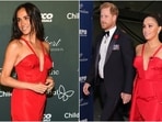 Meghan Markle upcycles a gown she wore back in 2021. 