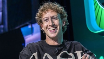 Mark Zuckerberg, chief executive officer of Meta Platforms Inc., during the Acquired LIVE event at the Chase Center in San Francisco, California, US. (Bloomberg) Mark Zuckerberg, chief executive officer of Meta Platforms Inc., during the Acquired LIVE event at the Chase Center in San Francisco, California, US. (Bloomberg)