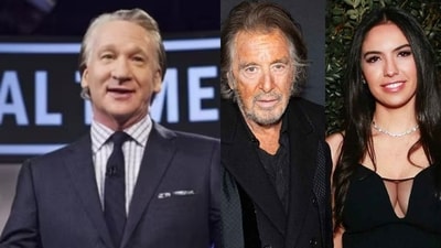 Bill Maher, Al Pacino, Noor Alfallah ((Photo by AFP, nooralfallah/Instagram)) Bill Maher, Al Pacino, Noor Alfallah ((Photo by AFP, nooralfallah/Instagram))