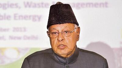 Former J&K president Farooq Abdullah (File) Former J&K president Farooq Abdullah (File)