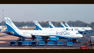 IndiGo is a codeshare partner with Qantas Airlines that operates several flights from Singapore, said airport officials. (HT File) IndiGo is a codeshare partner with Qantas Airlines that operates several flights from Singapore, said airport officials. (HT File)