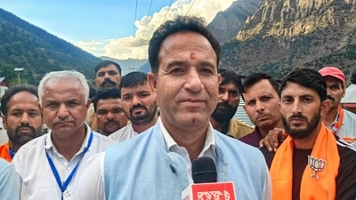 Former minister and BJP leader Sunil Sharma. (PTI) Former minister and BJP leader Sunil Sharma. (PTI)