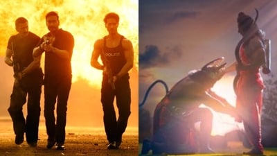 Singham Again trailer reactions: Rohit Shetty's cop universe film explores the Ramayana. Singham Again trailer reactions: Rohit Shetty's cop universe film explores the Ramayana.