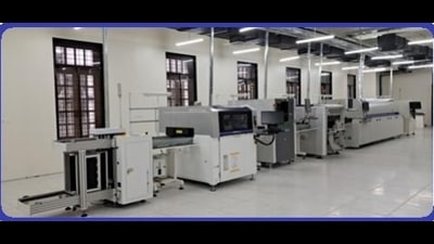 The centre, designed to build skills for electronics manufacturing and interdisciplinary research and prototyping, is billed to be a game changer for the Pune region that will create industry-ready talent. (HT PHOTO) The centre, designed to build skills for electronics manufacturing and interdisciplinary research and prototyping, is billed to be a game changer for the Pune region that will create industry-ready talent. (HT PHOTO)
