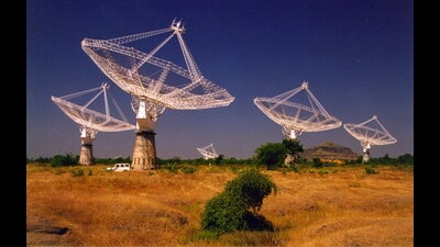 The jet megastructure has been nicknamed ‘Porphyrion’ after a giant in Greek mythology and dates back to a time when our universe was 6.3 billion years’ old. (REPRESENTATIVE PIC) The jet megastructure has been nicknamed ‘Porphyrion’ after a giant in Greek mythology and dates back to a time when our universe was 6.3 billion years’ old. (REPRESENTATIVE PIC)