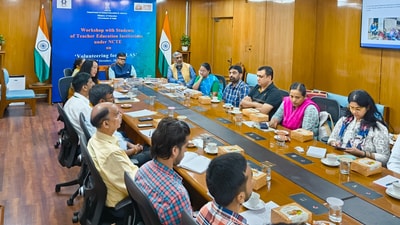The Ministry of Education held a workshop on ‘Volunteering for ULLAS’. The Ministry of Education held a workshop on ‘Volunteering for ULLAS’.