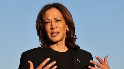 Kamala Harris discusses abortion rights, calls out Trump's ‘lies’ on Call Her Daddy podcast (Photo by MARIO TAMA / GETTY IMAGES NORTH AMERICA / Getty Images via AFP) (Getty Images via AFP)