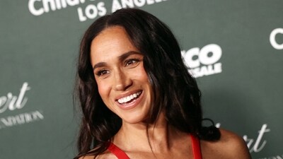 Meghan Markle ‘performed signals of coyness,’ appeared ‘lost’ without Prince Harry on LA red carpet, expert says (Photo by Tommaso Boddi / GETTY IMAGES NORTH AMERICA / Getty Images via AFP) (Getty Images via AFP) Meghan Markle ‘performed signals of coyness,’ appeared ‘lost’ without Prince Harry on LA red carpet, expert says (Photo by Tommaso Boddi / GETTY IMAGES NORTH AMERICA / Getty Images via AFP) (Getty Images via AFP)