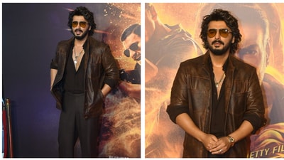 Arjun Kapoor plays the villain in this addition to the Singham franchise. Arjun Kapoor plays the villain in this addition to the Singham franchise.