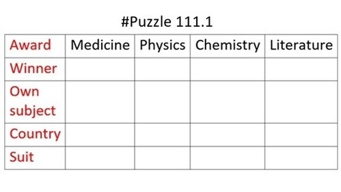 Solution to Puzzle 111.1. Solution to Puzzle 111.1.