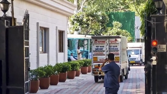 AAP chief Arvind Kejriwal moved out of the house on October 4. (PTI)