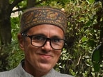 Jammu and Kashmir National Conference (JKNC) winning candidate Omar Abdullah  at his residence in Srinagar.