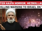 On Cam: Hezbollah Leader’s ‘Reality Check’ To Israel After ‘Biggest’ Attack On Haifa | Lebanon | IDF On Cam: Hezbollah Leader’s ‘Reality Check’ To Israel After ‘Biggest’ Attack On Haifa | Lebanon | IDF