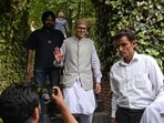 Omar Abdullah, a likely contender for the chief minister's position after winning in both Budgam and Ganderbal, expressed his gratitude to the voters for their support.