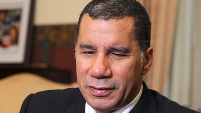 2 public housing workers charged in connection to NYC attack on ex-NY Gov. David Paterson and his stepson (AP Photo/Tim Roske, File) (AP) 2 public housing workers charged in connection to NYC attack on ex-NY Gov. David Paterson and his stepson (AP Photo/Tim Roske, File) (AP)