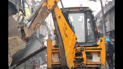Many structures are yet to be removed so the drive will be carried out on Wednesday as well. (Picture only for representational purpose)