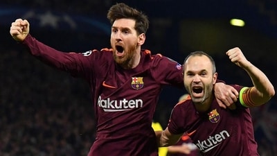 Lionel Messi and Andres Iniesta played at La Masia and then ruled European football together. (AFP) Lionel Messi and Andres Iniesta played at La Masia and then ruled European football together. (AFP)