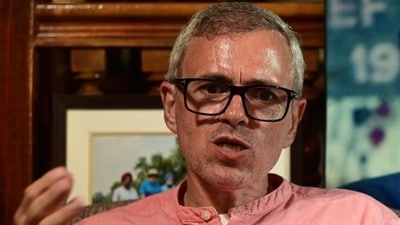 JKNC leader Omar Abdullah won the Budgam assembly seat by a margin of over 18,000 votes and also the Ganderbal seat. (Waseem Andrabi/HT photo) JKNC leader Omar Abdullah won the Budgam assembly seat by a margin of over 18,000 votes and also the Ganderbal seat. (Waseem Andrabi/HT photo)