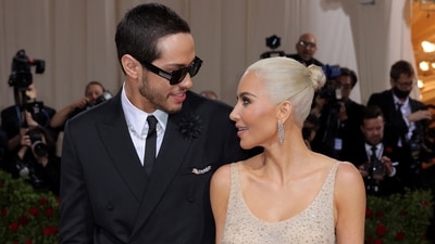 Kim Kardashian and Pete Davidson started dating in October 2021. They broke up after nine months of dating in August 2022. (REUTERS)