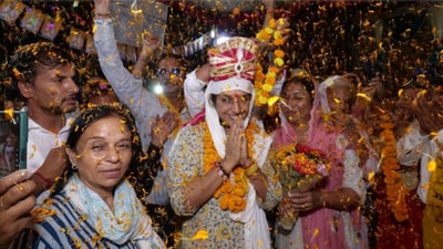 Independent candidate Chitra Sarwara (Courtesy: X)