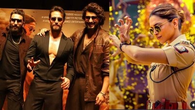 Ranveer Singh, Tiger Shroff, Arjun Kapoor and Deepika Padukone will be seen together in Singham Again Ranveer Singh, Tiger Shroff, Arjun Kapoor and Deepika Padukone will be seen together in Singham Again