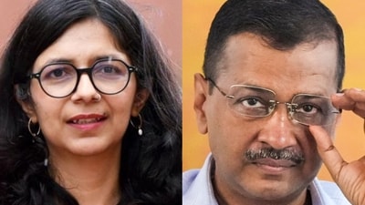 Swati Maliwal and Arvind Kejriwal Swati Maliwal and Arvind Kejriwal