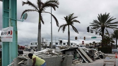 Tampa mayor issues grave warning ahead of 'catastrophic' Hurricane Milton (Photo by SPENCER PLATT / GETTY IMAGES NORTH AMERICA / Getty Images via AFP) (Getty Images via AFP) Tampa mayor issues grave warning ahead of 'catastrophic' Hurricane Milton (Photo by SPENCER PLATT / GETTY IMAGES NORTH AMERICA / Getty Images via AFP) (Getty Images via AFP)