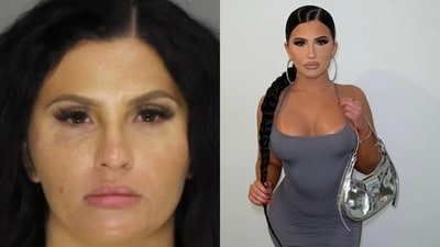 Love Island USA Season 6 star Hannah Smith was arrested at a concert venue in Atlanta on September 30. (Cobb County Sheriff / Instagram) Love Island USA Season 6 star Hannah Smith was arrested at a concert venue in Atlanta on September 30. (Cobb County Sheriff / Instagram)