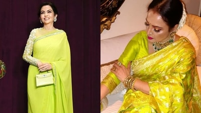 Slime green is the colour of Navratri Slime green is the colour of Navratri