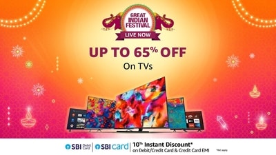 Turn your living room into a cinematic experience with incredible smart TV deals this Great Indian Festival! Turn your living room into a cinematic experience with incredible smart TV deals this Great Indian Festival!