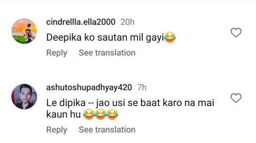 Comment section of Ranveer and Tiger's video Comment section of Ranveer and Tiger's video