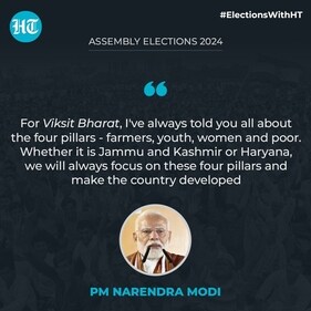 PM Modi laid out his vision for 'Viksit Bharat' PM Modi laid out his vision for 'Viksit Bharat'