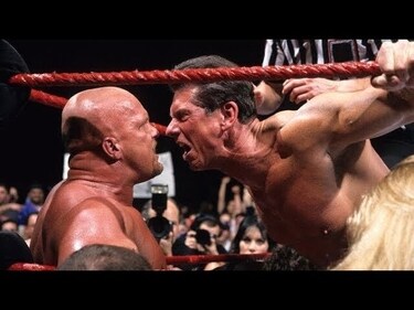 Stone Cold Steve Austin had a memorable feud with Mr McMahon in WWE Stone Cold Steve Austin had a memorable feud with Mr McMahon in WWE