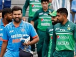 India captain Rohit Sharma and former Pakistan captain Babar Azam India captain Rohit Sharma and former Pakistan captain Babar Azam