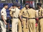 The police reported the presence of some suspected narcotic substances in the hotel room,