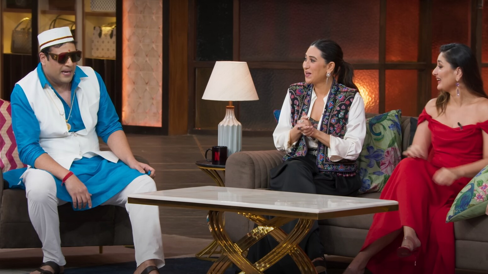Kareena Kapoor, Karisma spill tea on The Great Indian Kapil Show; Krushna Abhishek channels mamu Govinda’s Raja Babu Kareena Kapoor, Karisma spill tea on The Great Indian Kapil Show; Krushna Abhishek channels mamu Govinda’s Raja Babu