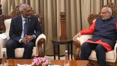 Maldives president Muizzu invites Bollywood to shoot in his country Maldives president Muizzu invites Bollywood to shoot in his country