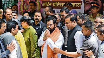 Maharashtra chief minister Eknath Shinde and guardian minister of the island city Deepak Kesarkar have given their approval for the project. (Anshuman Poyrekar/HT PHOTO) Maharashtra chief minister Eknath Shinde and guardian minister of the island city Deepak Kesarkar have given their approval for the project. (Anshuman Poyrekar/HT PHOTO)