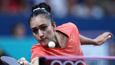 Manika Batra registered India’s only win against Japan on Wednesday. (HT_PRINT) Manika Batra registered India’s only win against Japan on Wednesday. (HT_PRINT)